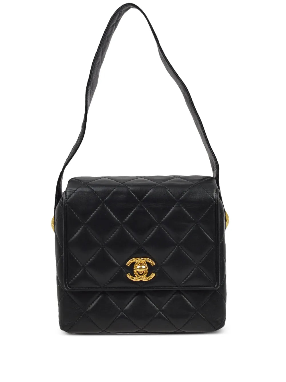 CHANEL 1992 straight flap handbag
