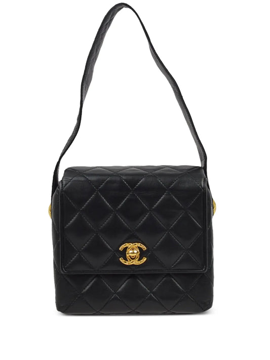 CHANEL 1992 straight flap handbag