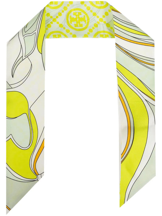 Tory Burch Twisty Flower neckerchief