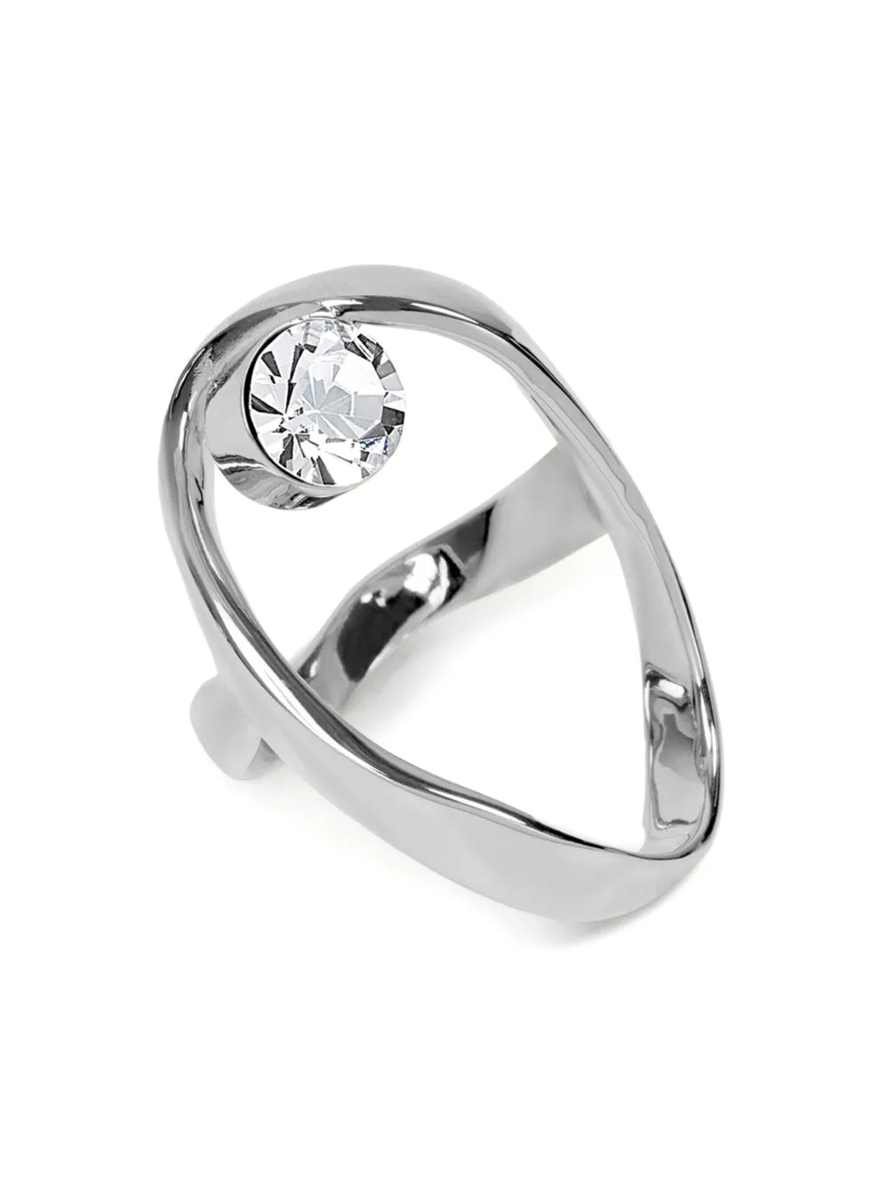 DRIES VAN NOTEN waved jewel ring