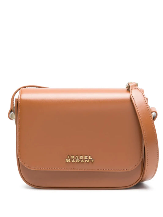 ISABEL MARANT logo lettering cross body bag