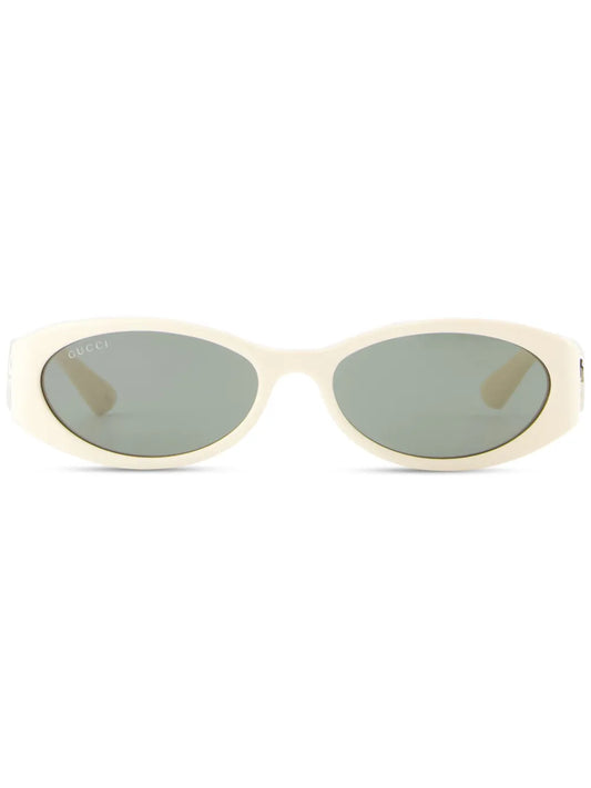 Gucci Eyewear Double G oval frame sunglasses