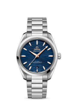 omega seamaster aqua terra co-axial master chronometer stainless steel lady's watch_2