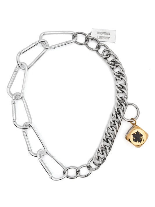 Chopova Lowena dice pendant necklace