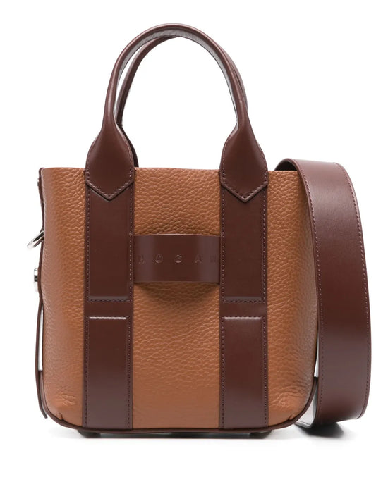 Hogan leather tote bag