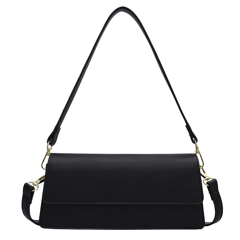 Korean Style Messenger Bag Underarm Shoulder Solid Color Small Square Bag