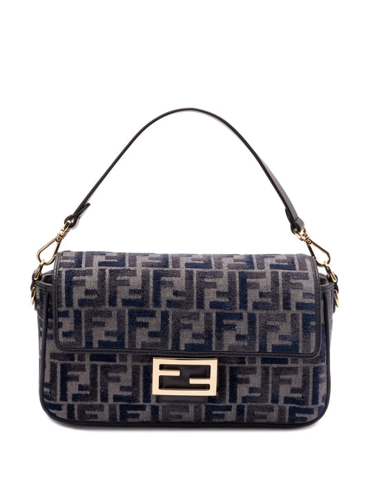 FENDI FF monogram chenille bag