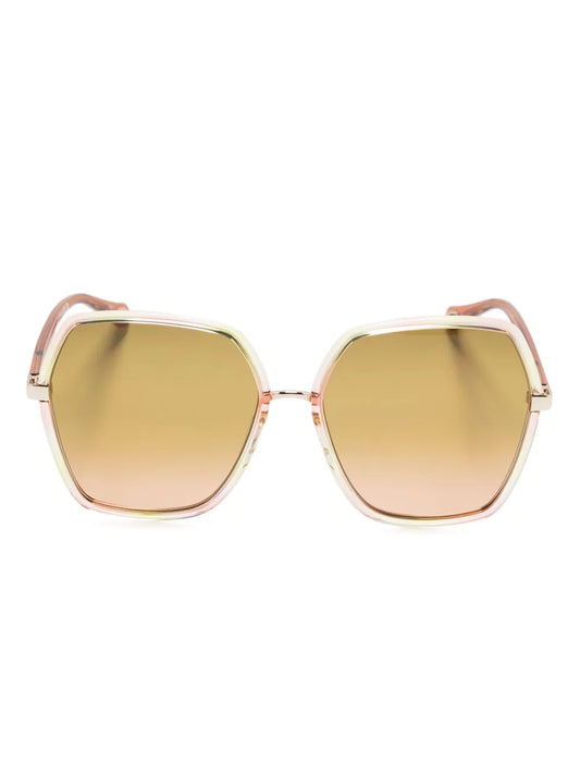 Chloé Eyewear oversize frame sunglasses