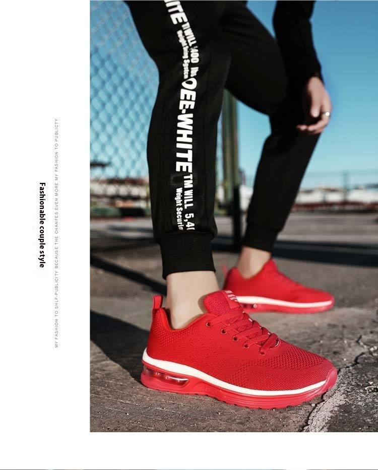 Men's Shoes Sports Casual Flying Woven Breathable Lightweight