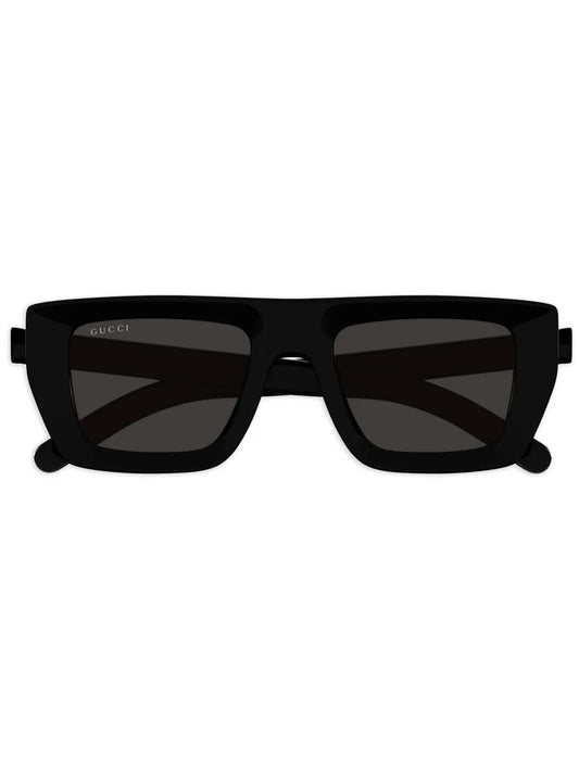 Gucci Eyewear logo lettering square sunglasses