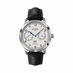 glashutte original senator observer stainless steel men's watch_10