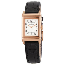 jaeger-lecoultre reverso classic monoface 18k rose gold lady's watch