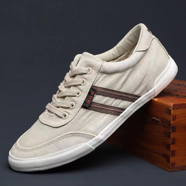 Men’s Casual Canvas Sneakers – Lightweight Breathable Summer Shoes