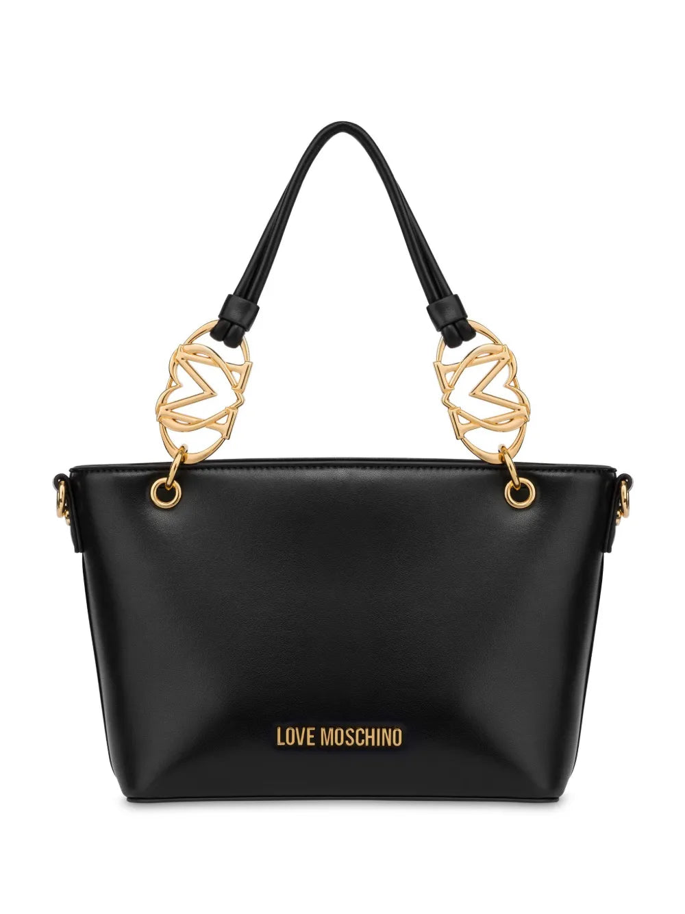 Love Moschino logo lettering tote bag