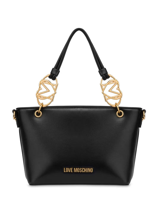 Love Moschino logo lettering tote bag