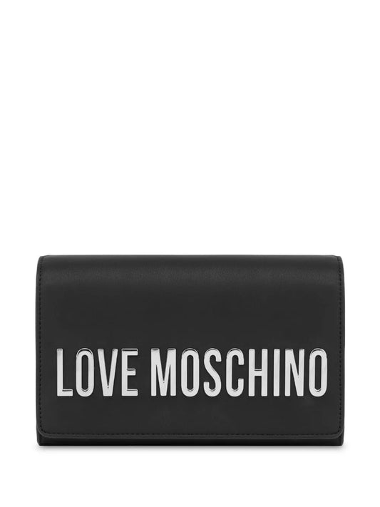 Love Moschino logo lettering cross body bag
