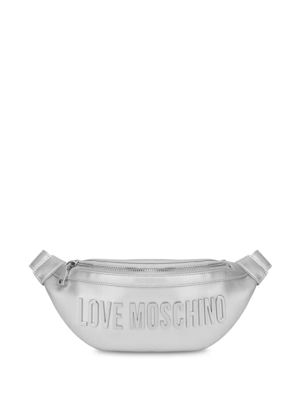 Love Moschino logo plaque belt bag
