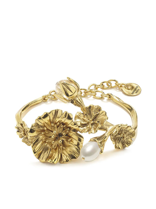Goossens Fleur de Pavot Pearl bracelet