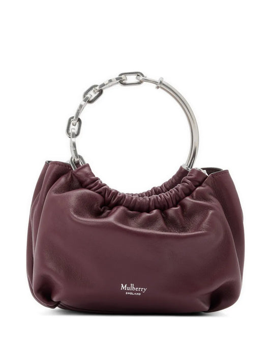 Mulberry leather tote bag