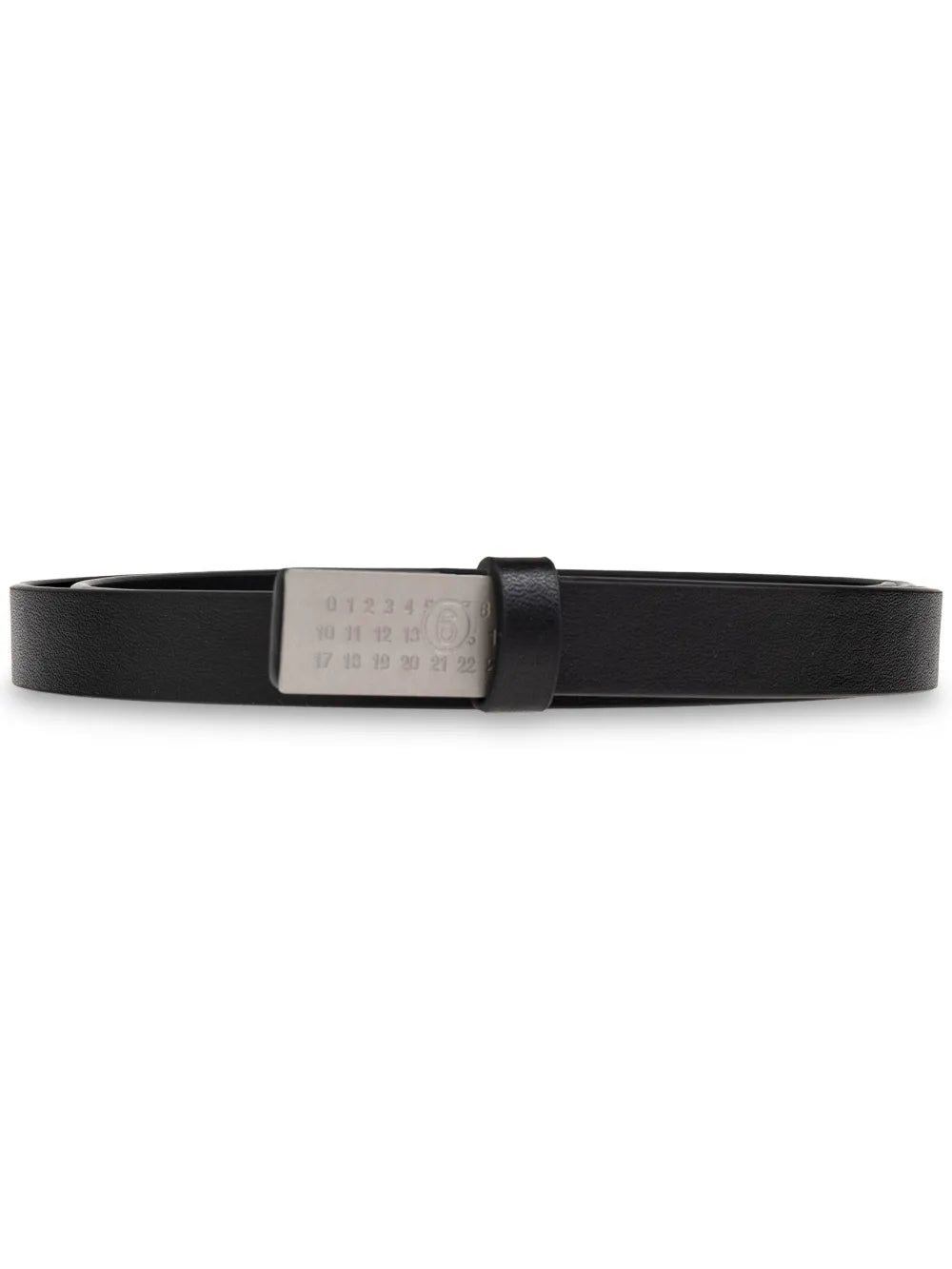 MM6 Maison Margiela numbers motif belt