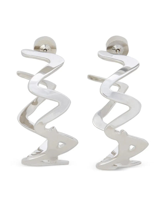 Marni logo earrings