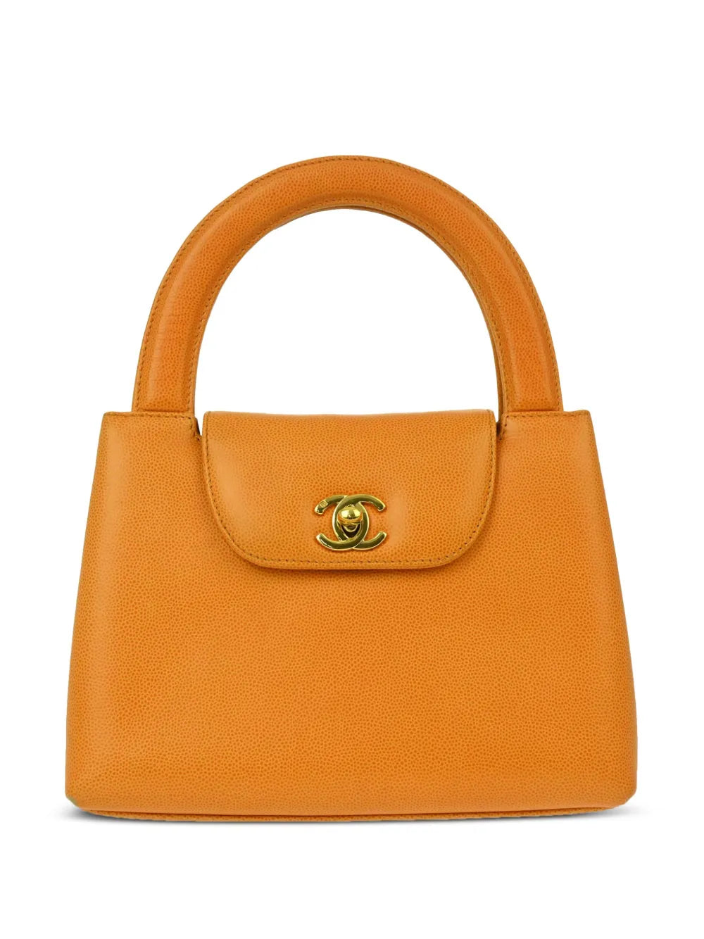 CHANEL 1998 CC leather handbag