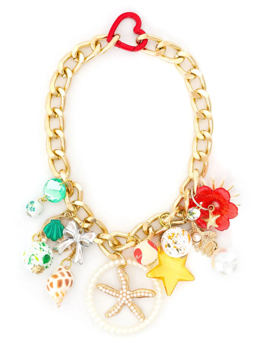 Amir Slama appliqué detail necklace