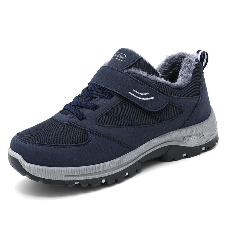 Men’s Winter Warm Walking Shoes – Cotton Lined Non-Slip Casual Boots