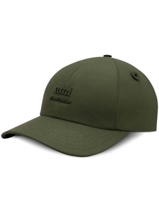 AMI Paris logo plaque cap