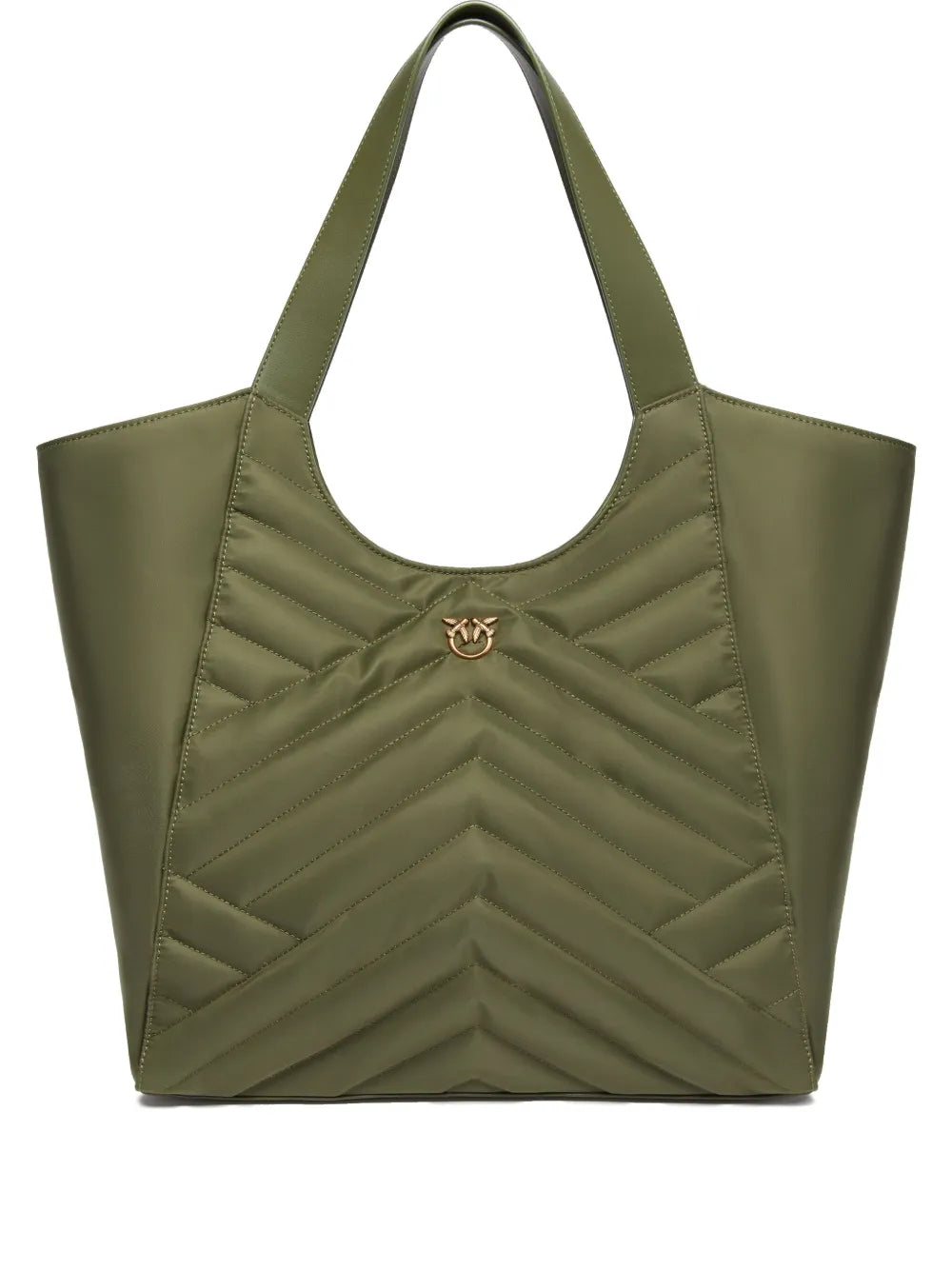 PINKO quilted tote bag