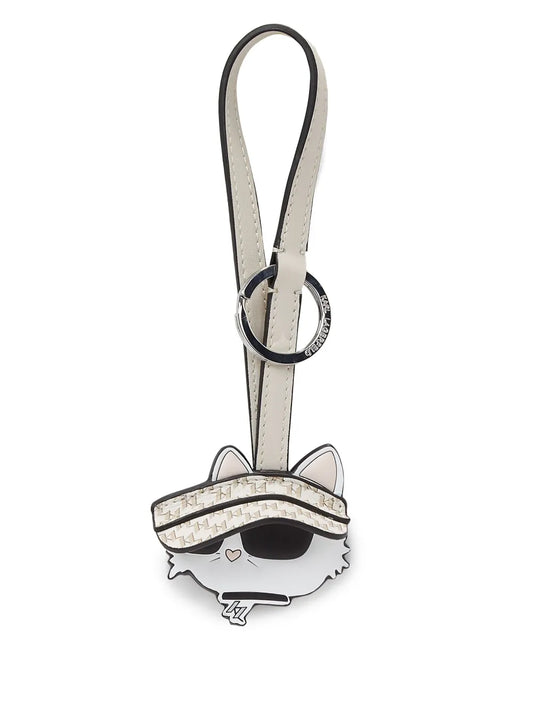 Karl Lagerfeld Ikon Choupette keychain