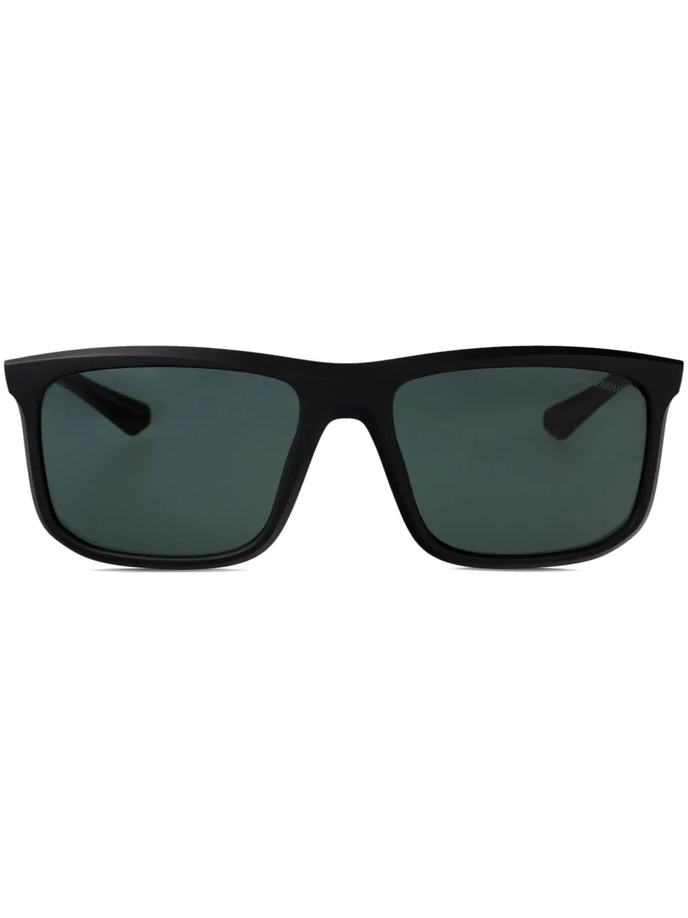 Emporio Armani square frame matte sunglasses