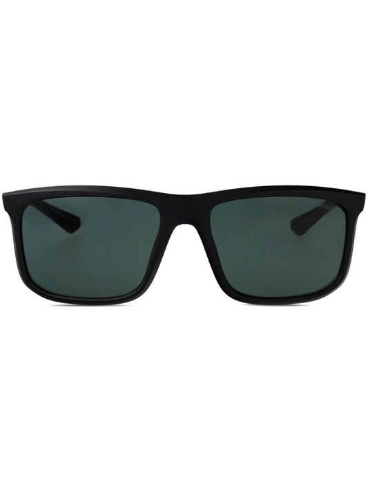Emporio Armani square frame matte sunglasses