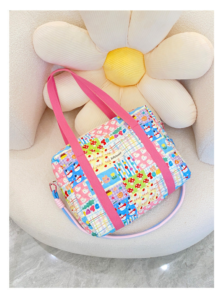 Women’s Paisley Crossbody Bag – One-Shoulder Portable Handbag