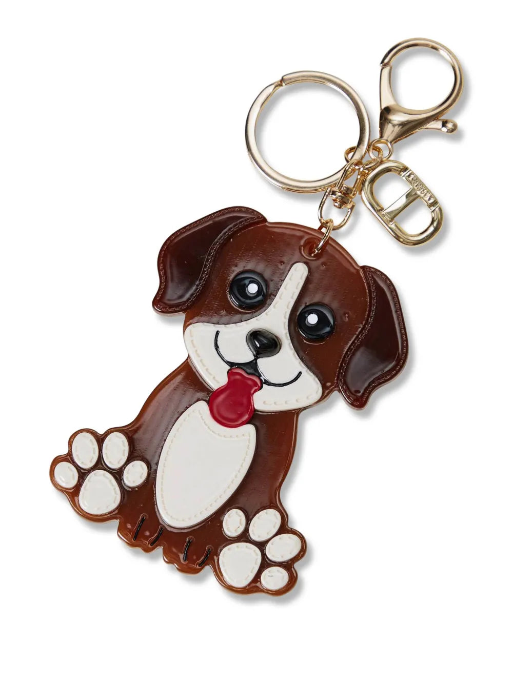 TWINSET dog shaped keyring