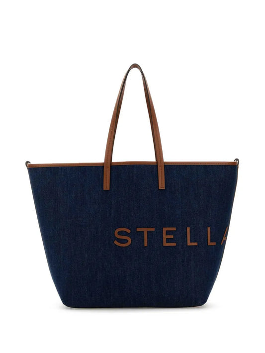 Stella McCartney denim tote bag