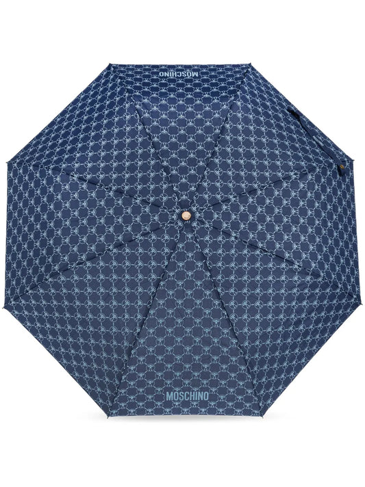 Moschino monogram pattern umbrella