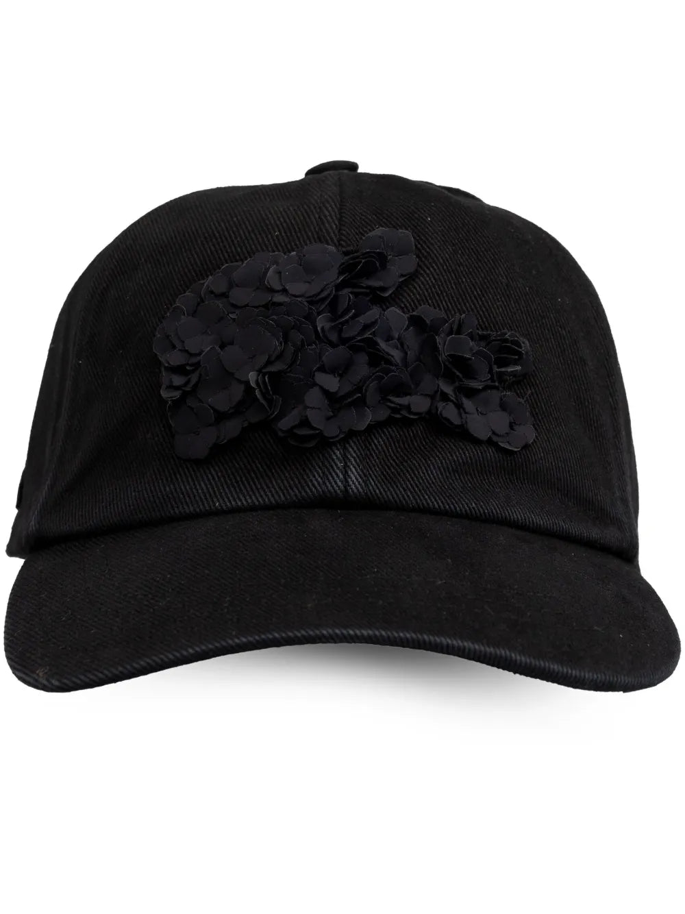 Lacoste x Lemarié floral appliqué cap