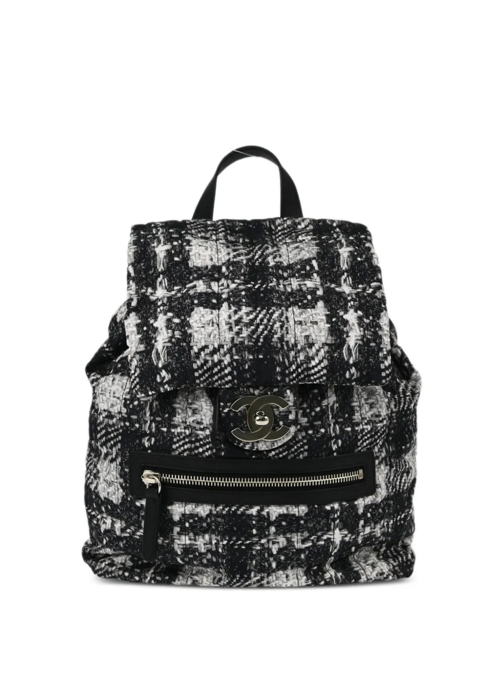 CHANEL 2014 tweed backpack