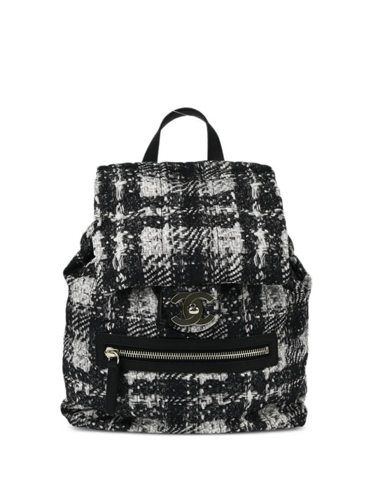 CHANEL 2014 tweed backpack