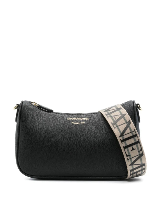 Emporio Armani logo print cross body bag