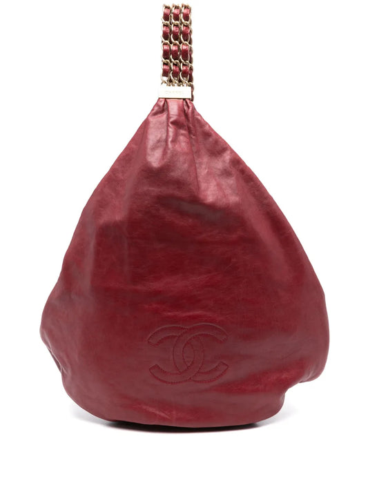 CHANEL 2006 2008 leather tote bag