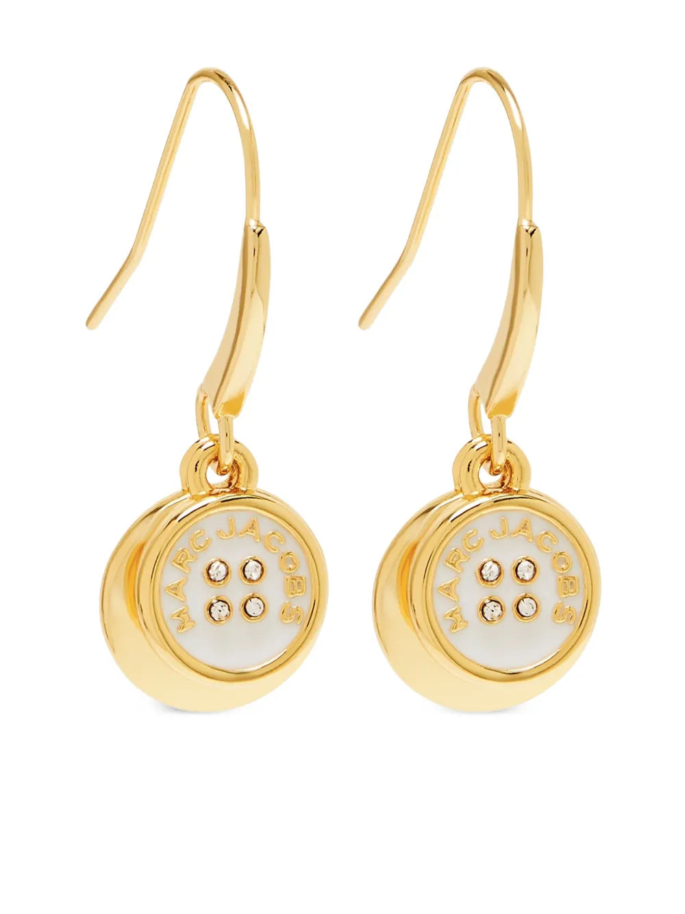 Marc Jacobs Button Drop earrings