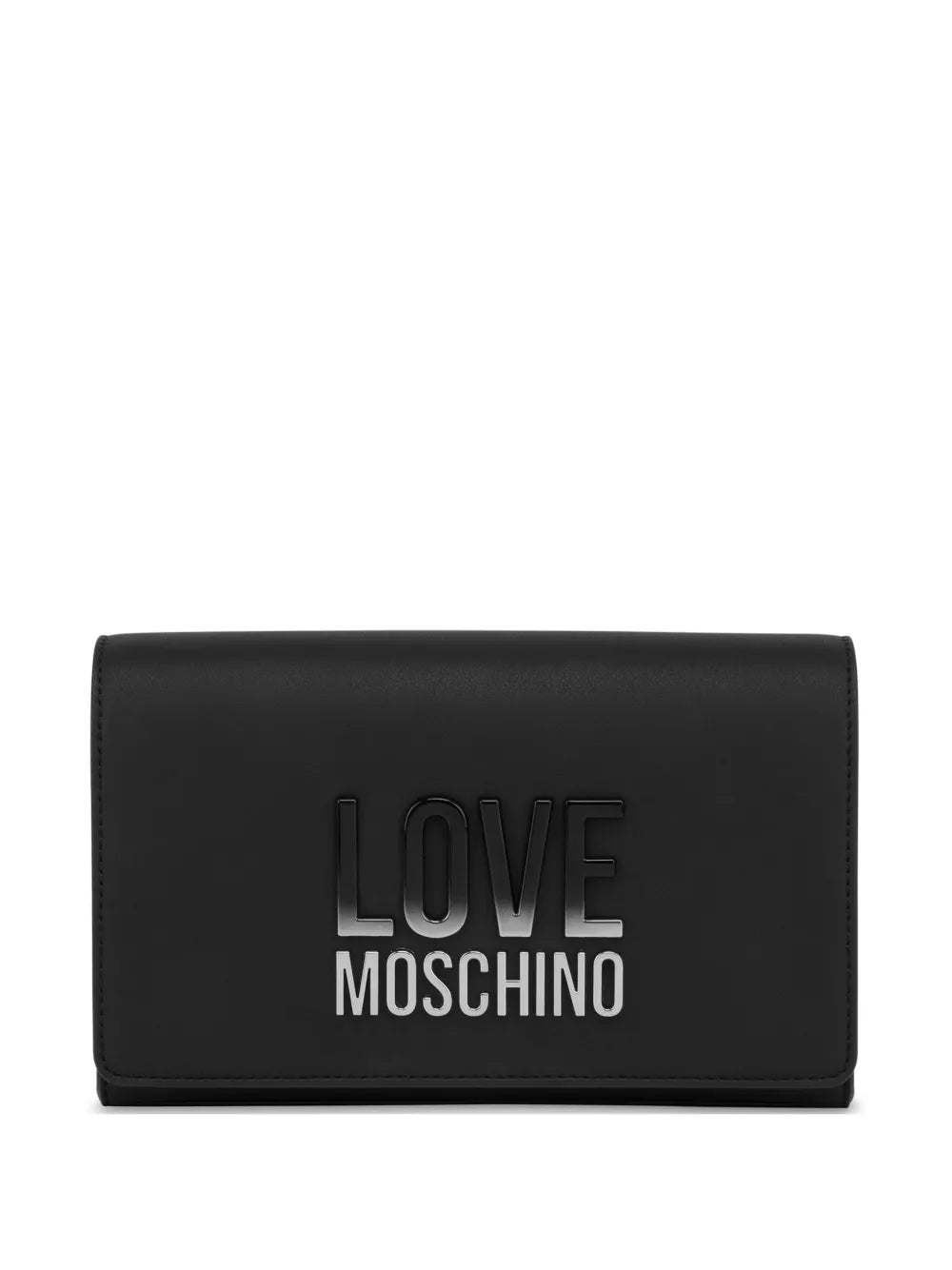 Love Moschino logo plaque crossbody bag