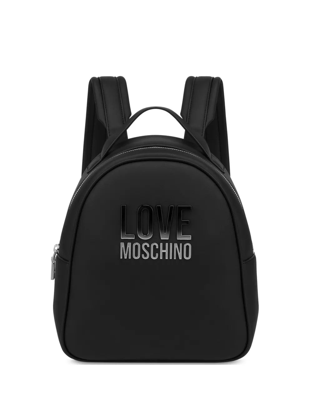 Love Moschino logo appliqué backpack