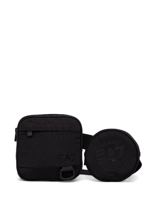 Ea7 Emporio Armani logo print belt bag