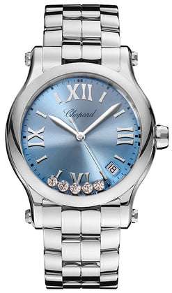 chopard happy sport stainless steel lady's watch