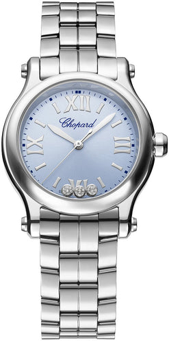 chopard happy sport stainless steel lady's watch_1