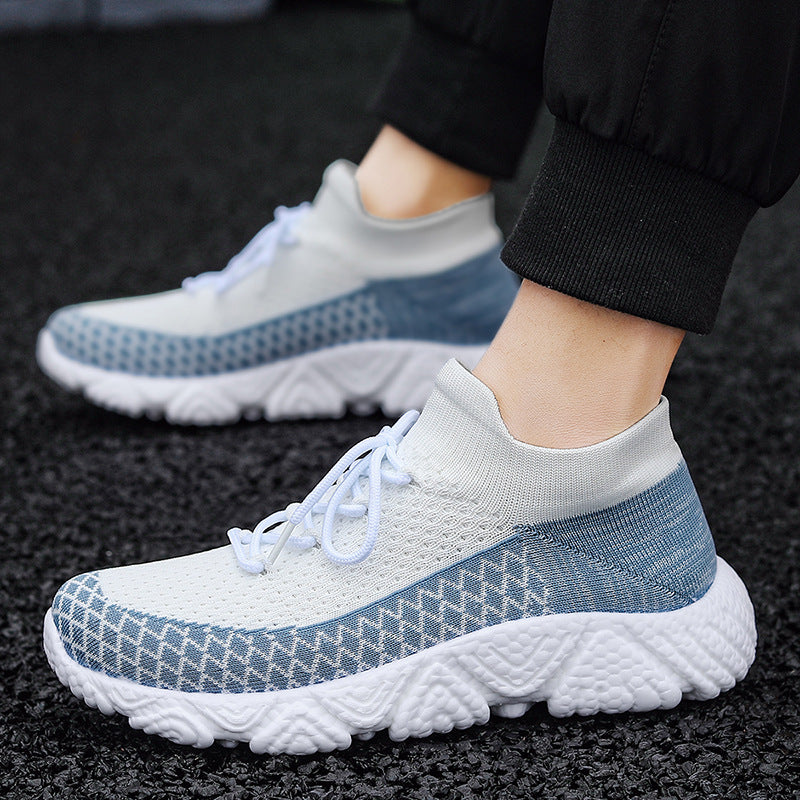 Men’s Fly Woven Mesh Sneakers – Lightweight & Breathable Shoes