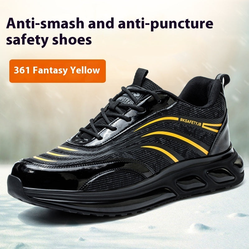 Men’s Anti-Smashing Safety Shoes – Lightweight Puncture Protection Design